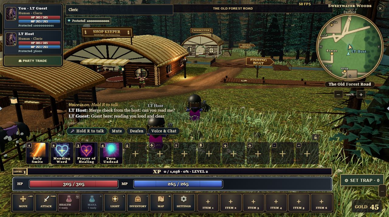 Hunters & Heroes co-op party